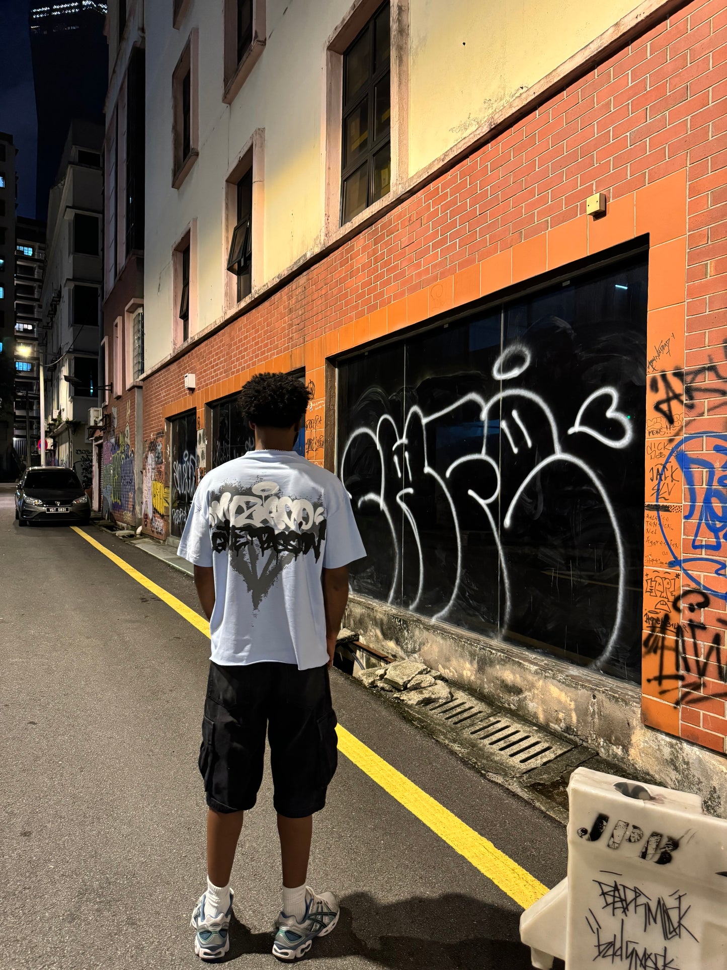 V. 4 baby blue Tee