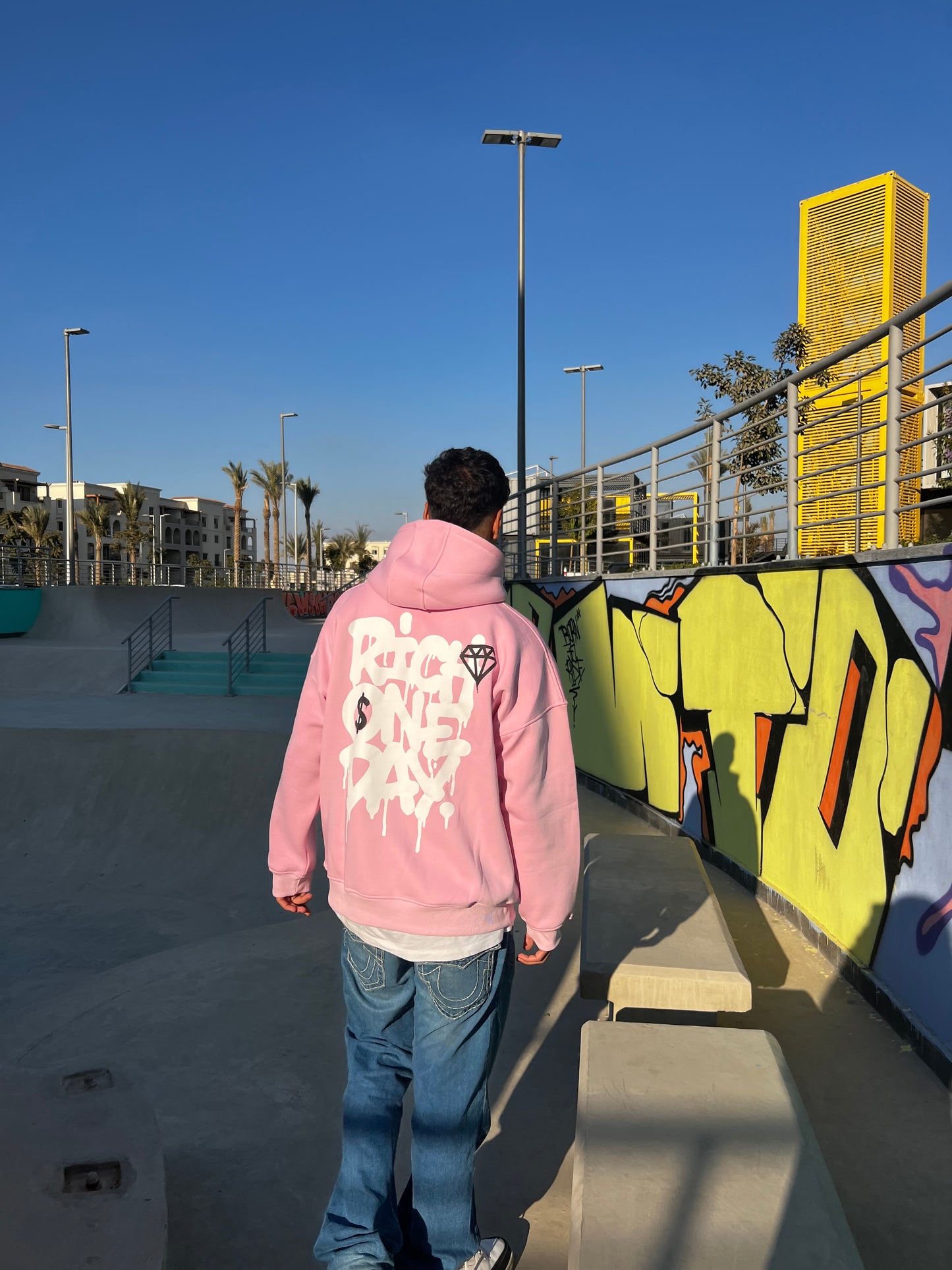 “Rich One Day” Hoodie (PINK)