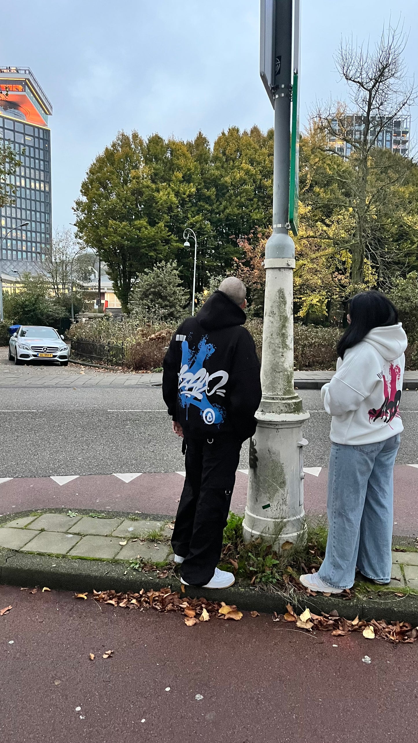 “K” Black Hoodie