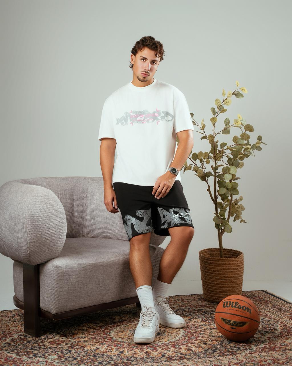 Out Of Office White Tee