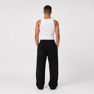 Basic Black Summer Sweatpants Unisex