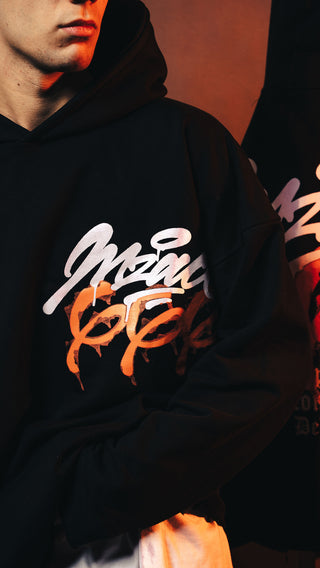 “666” Hoodie Black