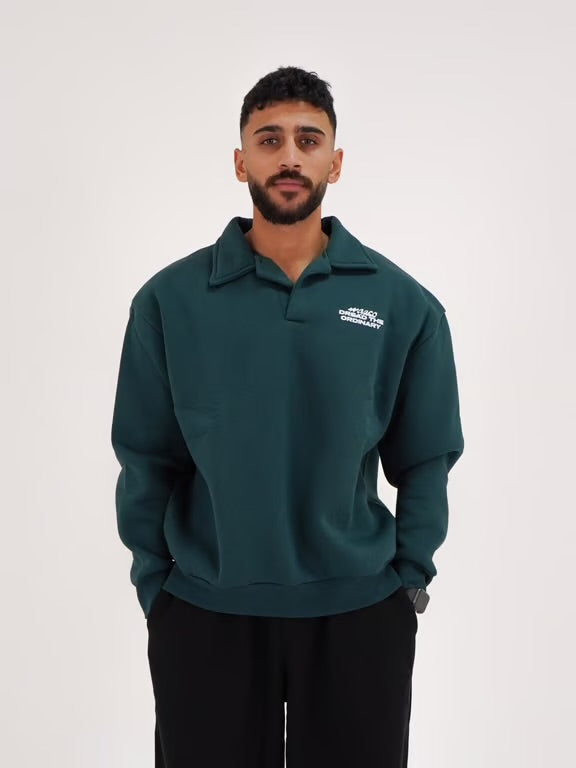 Polo Olive Sweatshirt