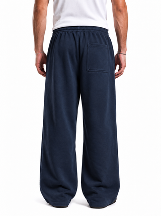 Basic Navy Blue Sweatpants Unisex