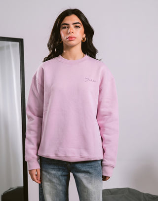 W2 Pink Crewneck