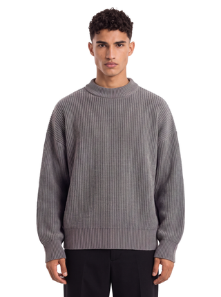 Afterhours Knit Sweater Grey
