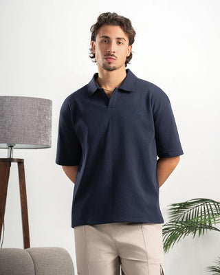 Signature Polo Tshirt Navy Blue