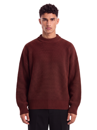 Afterhours Knit Sweater Burgundy