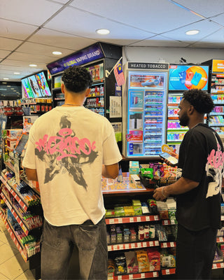 V.4 White Tee (PUFF PRINT)