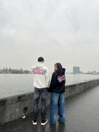 “DD” White Hoodie