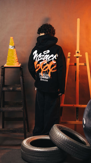 “666” Hoodie Black