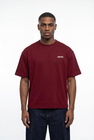 Wealth Tee Burgundy