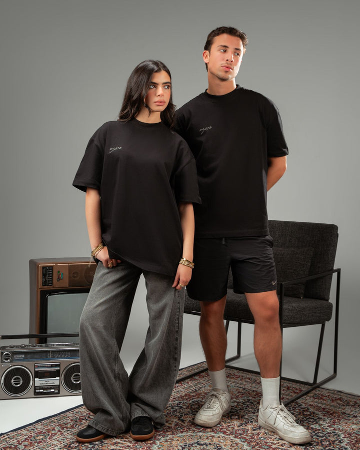 S1 Black Tee