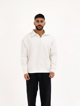 Polo White Sweatshirt
