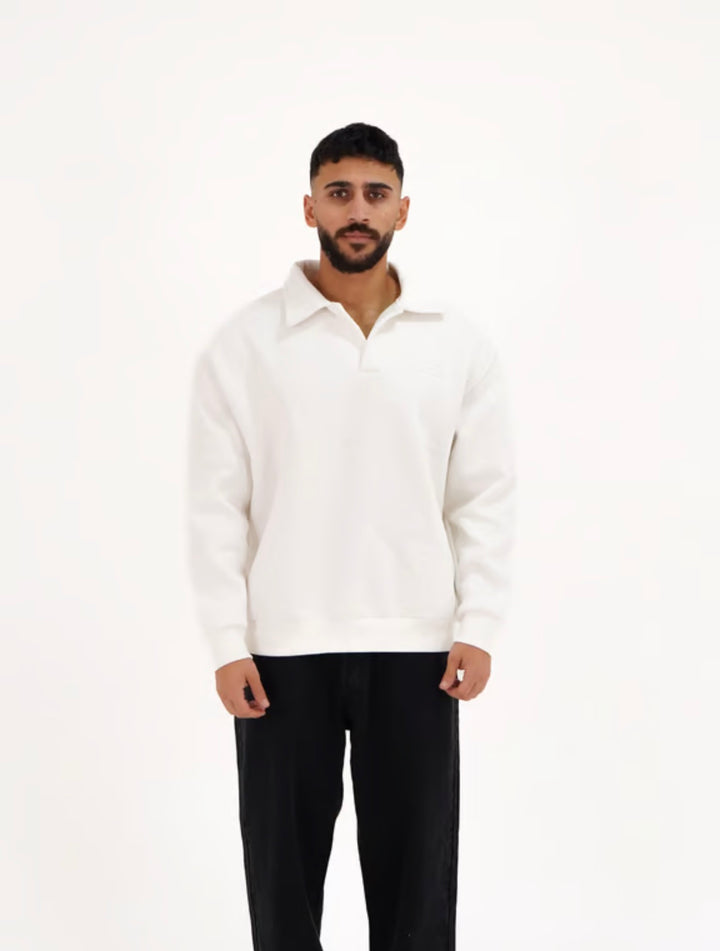 Polo White Sweatshirt