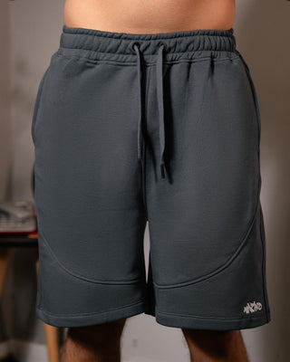Gray Basic Shorts
