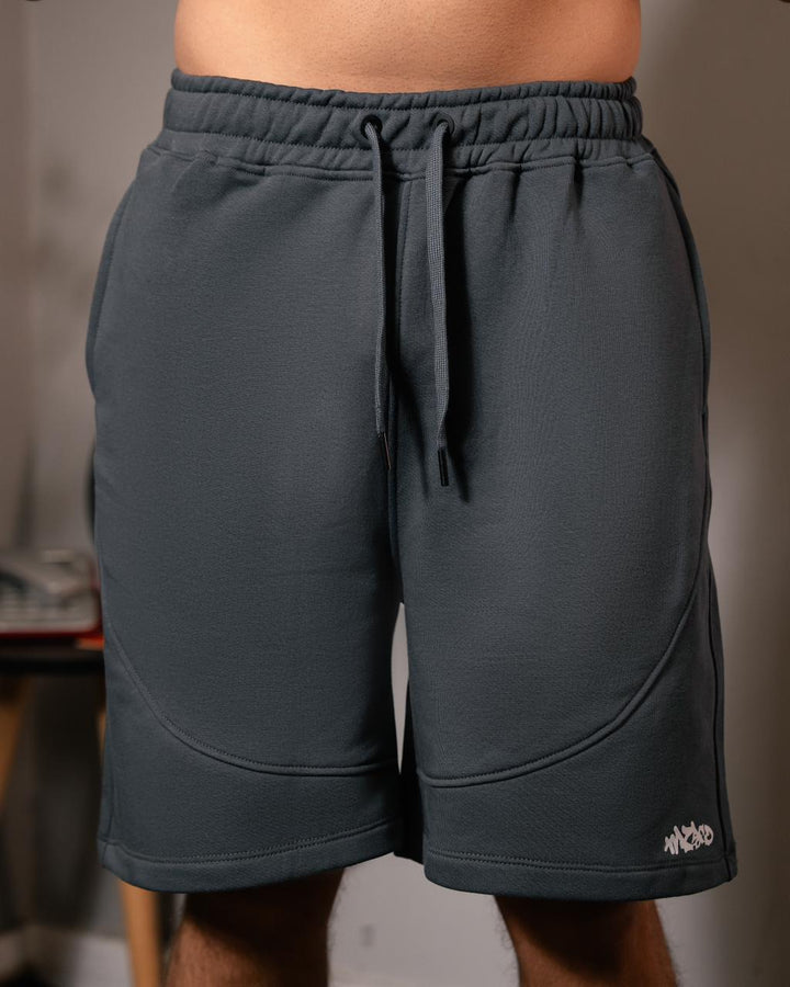 Gray Basic Shorts