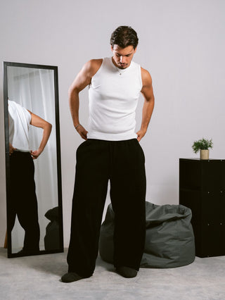 Basic Black Heavyweight Sweatpants