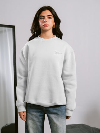 W2 White Crewneck