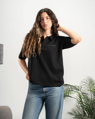 Signature Polo Tshirt Black