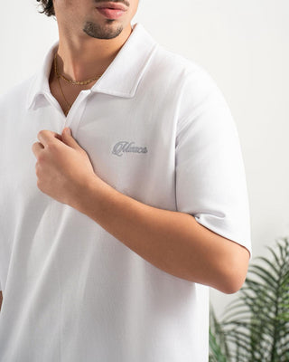 Signature Polo Tshirt White